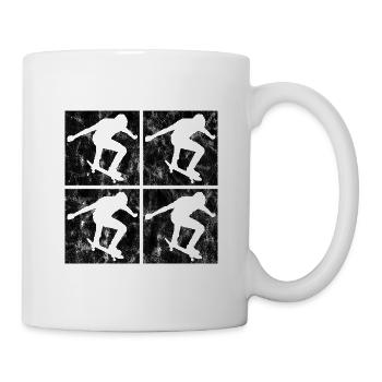 Skateboarder Skateboard Skater Skate Skateing - Mug - white - Right