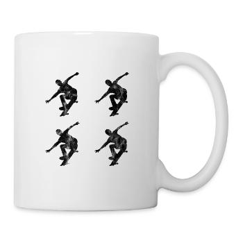 Skateboarder Skateboard Skater Skate Skateing - Mug - white - Right