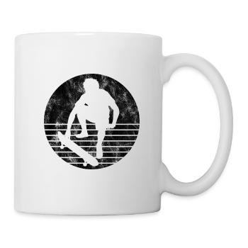 Skateboarder Skateboard Skater Skate Skateing - Mug - white - Right