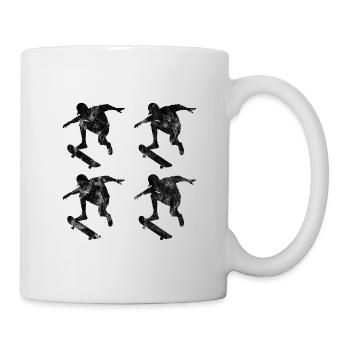 Skateboarder Skateboard Skater Skate Skateing - Mug - white - Right