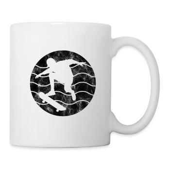 Skateboarder Skateboard Skater Skate Skateing - Mug blanc - blanc - Droite
