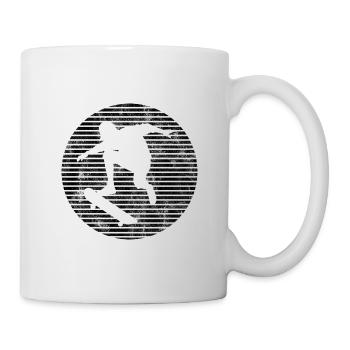 Skateboarder Skateboard Skater Skate Skateing - Mug blanc - blanc - Droite
