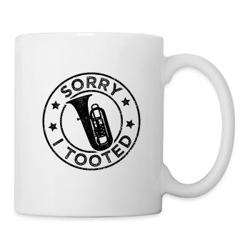 Tuba Tuba Orchestra Musicien Brass Band - Mug blanc - blanc - Droite
