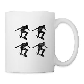 Skateboarder Skateboard Skater Skate Skateing - Mug - white - Right