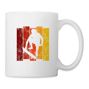 Skateboarder Skateboard Skater Skate Skateing - Mug - white - Right