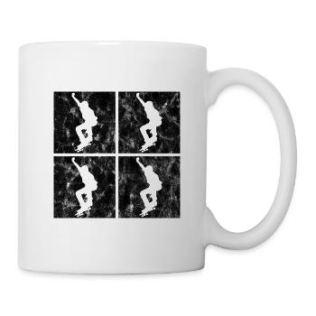 Skateboard Skateboarder Skater Skate Skateing - Mug - white - Right