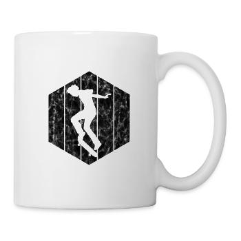 Skateboard Skateboarder Skater Skate Skateing - Mug blanc - blanc - Droite
