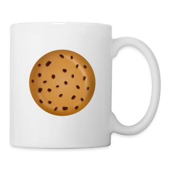 Cookie with chocolate chips cool gift - Mug - white - Right