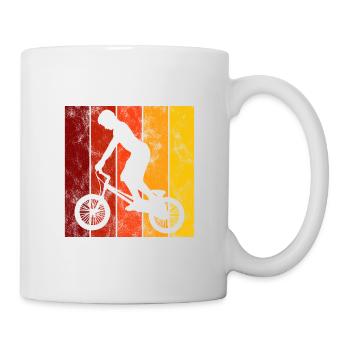 BMX Bike Bike Retro Gift Bicycle Motocross - Mug - white - Right