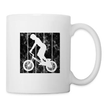 BMX Bike Bike Retro Gift Bicycle Motocross - Mug - white - Right
