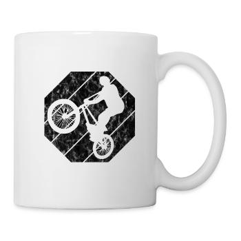 BMX Vélo Vélo Rétro Cadeau Vélo Motocross - Mug blanc - blanc - Droite