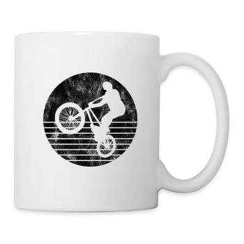 BMX Vélo Vélo Rétro Cadeau Vélo Motocross - Mug blanc - blanc - Droite