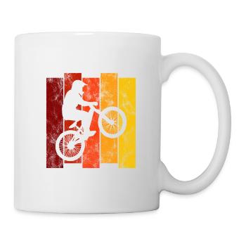 BMX Bike Bike Retro Gift Bicycle Motocross - Mug - white - Right