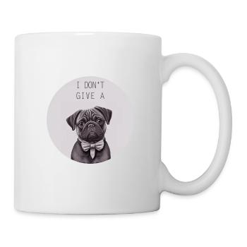 I don't give a Pug - Mug - white - Right