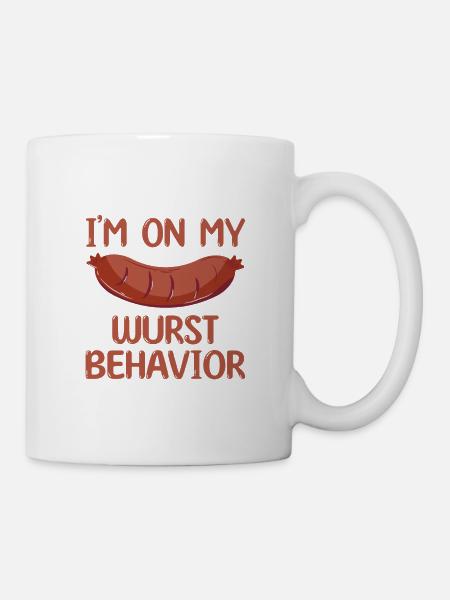 Retro Fährschiff Bekleidung Containerschiff - Tasse - Weiß