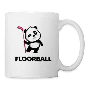 Floorball Unihockey Floorball-Panda Unihoc - Mug blanc - blanc - Droite