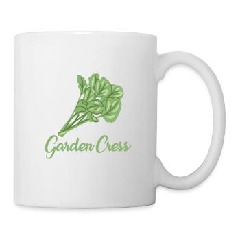 Garden cress - Mug - white - Right