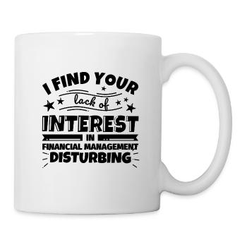 Financial Management Funny Gift - Mug - white - Right