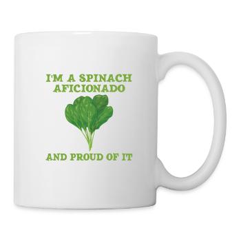 Spinach Fan Gift - Mug - white - Right
