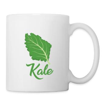 Great kale lover design - Mug - white - Right