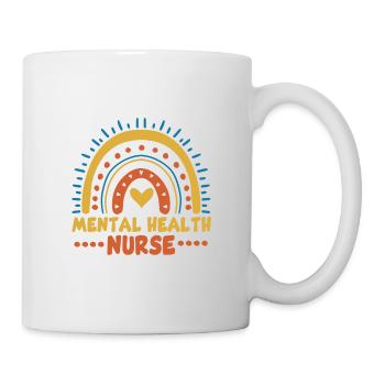 Infirmière en santé mentale mignonne - Mug blanc - blanc - Droite