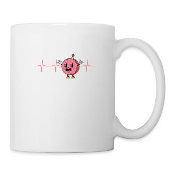 Macaron Heartbeat - Mug - white - Right