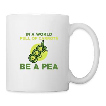 Funny pea pod - Mug - white - Right