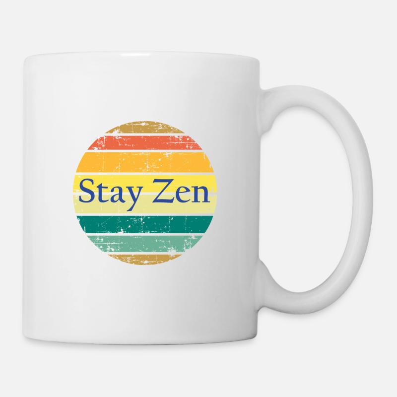 Stay zen - Mug blanc - blanc