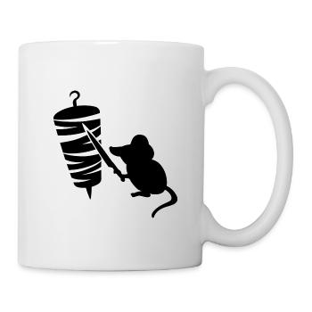 Kebab Grill Souris - Mug blanc - blanc - Droite