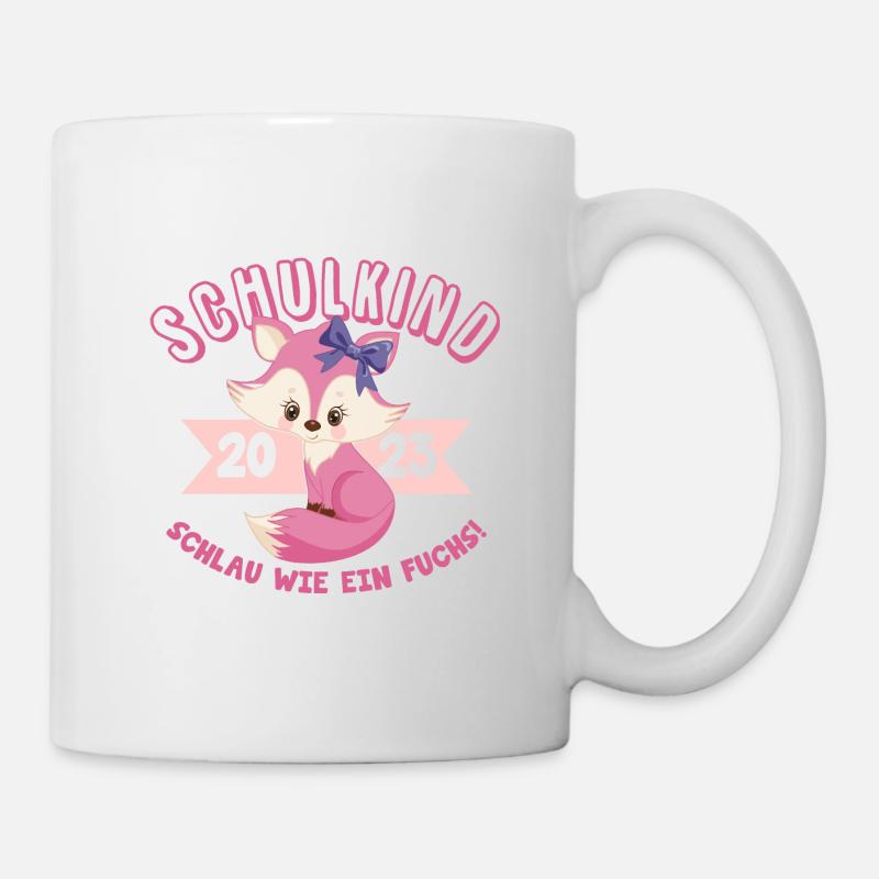 Schulkind 2023 Erster Schultag Einschulung Kind - Tasse - Weiß