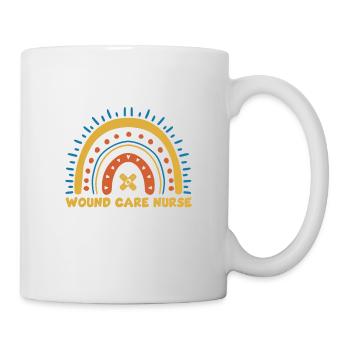 Nice wound nurse design - Mug - white - Right