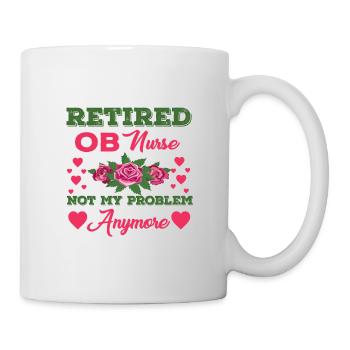 Retro Ferry Clothing Container Ship - Mug - white - Right