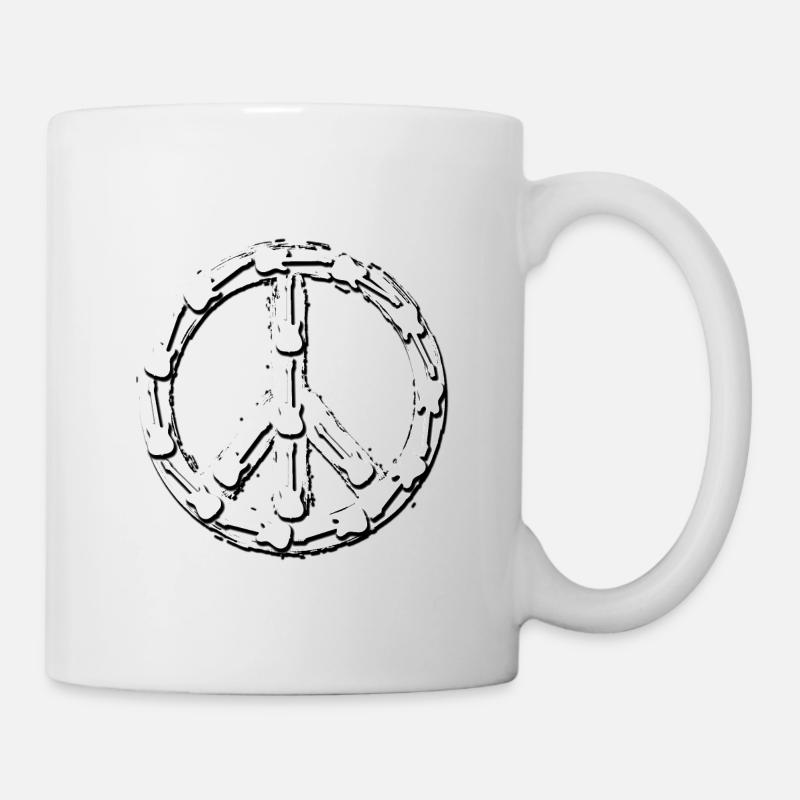 Guitar Peace - Tasse - Weiß