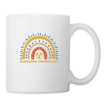 Niedlicher Radiologieassistent Regenbogen - Tasse - Weiß - Rechts