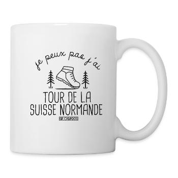Randonnée Calvados GR randonneur Marcher - Mug blanc - blanc - Droite