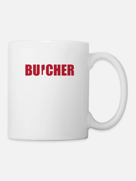 Drôle de couteau de boucher papa couperet - Mug blanc - blanc