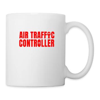 Air traffic controller - Mug - white - Right