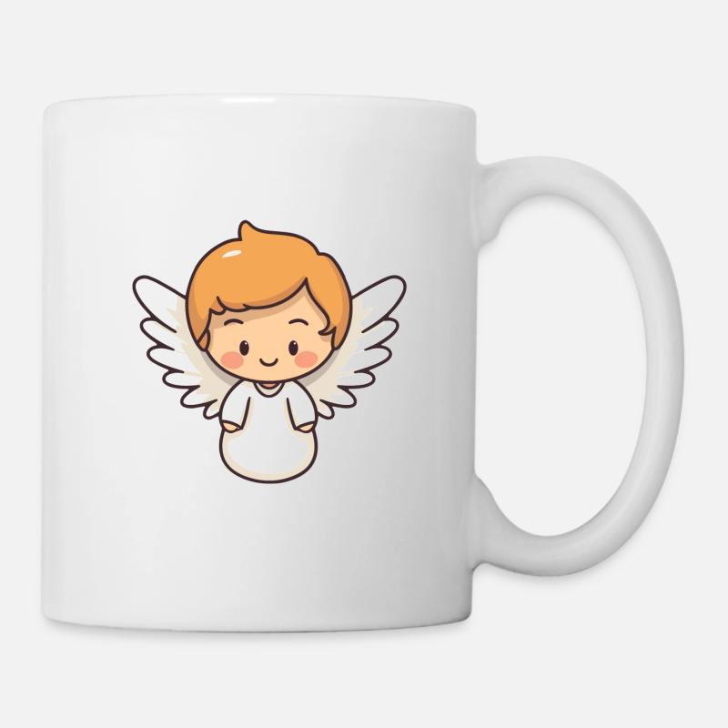 Süßer Engel Kind Baby Sternenkind Geburt Schwanger - Tasse - Weiß