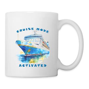 Cruise mode activated - Cruising Vacation - Mug - white - Right
