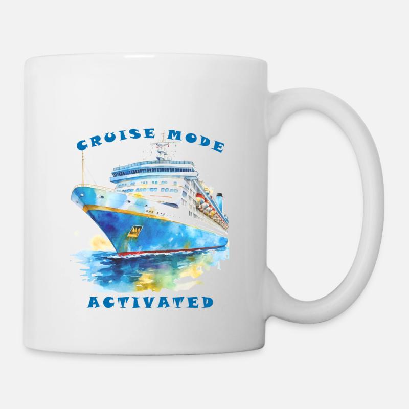 Cruise mode activated - Cruising Vacation - Mug - white