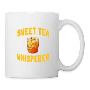 Funny Sweet Tea Whisperer - Mug - white - Right
