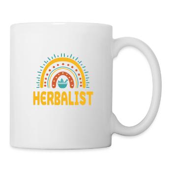 Herbalists Rainbow Design - Mug - white - Right