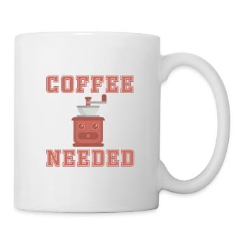 Funny Coffee Lover Outfit - Mug - white - Right