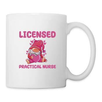 Niedlicher Lizenzierter Praktischer Zwerg - Tasse - Weiß - Rechts
