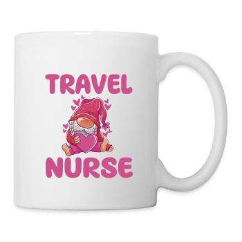Mignonne infirmière temporaire - Mug blanc - blanc - Droite