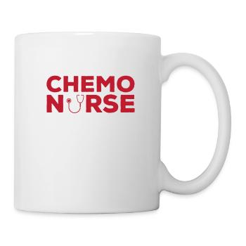 Chemo Krankenschwester - Tasse - Weiß - Rechts