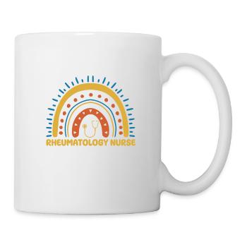 Rheumatology Nurse Rainbow - Mug - white - Right