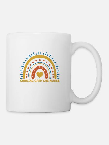 Herzkatheterlabor Krankenschwester - Tasse - Weiß