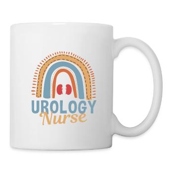 Urology Nurse Boho Rainbow - Mug - white - Right