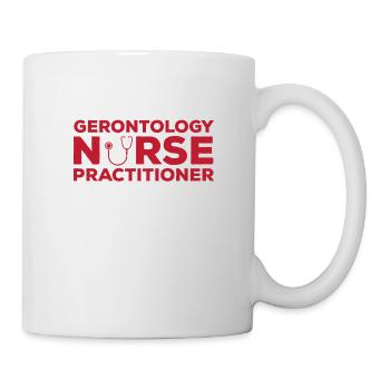 Gerontological nurse practitioner - Mug - white - Right